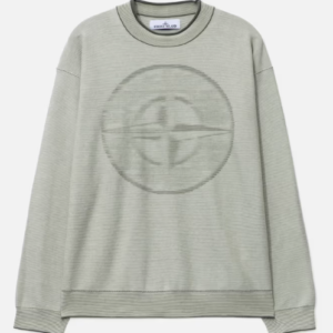 Blurred Emblem Knit Sweater