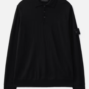 Ghost Long-sleeve Polo Jumper