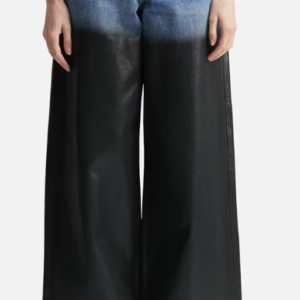 Surge Coated Wide-leg Jean